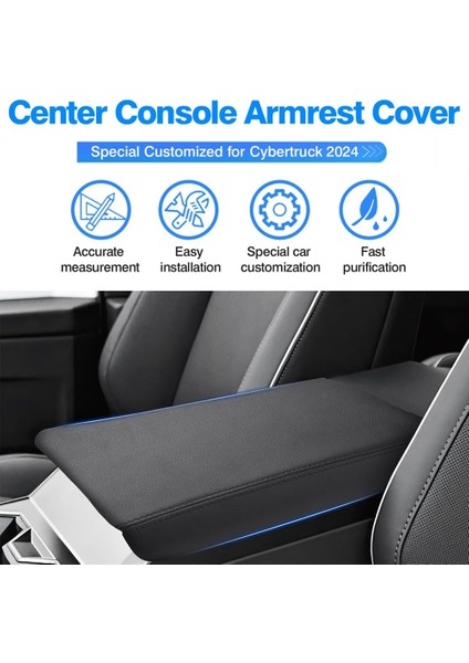 Tesla Cybertruck Için Orta Konsol Kapağı 2024 Aksesuarlar Koltuk Kapağı Kavrama Anti-Scratch Orta Konsol Pad Koruyucu (Yurt Dışından) fırsatları