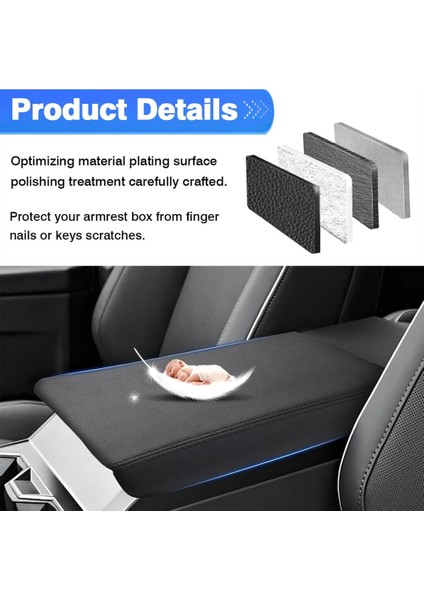 Tesla Cybertruck Için Orta Konsol Kapağı 2024 Aksesuarlar Koltuk Kapağı Kavrama Anti-Scratch Orta Konsol Pad Koruyucu (Yurt Dışından) indirimleri