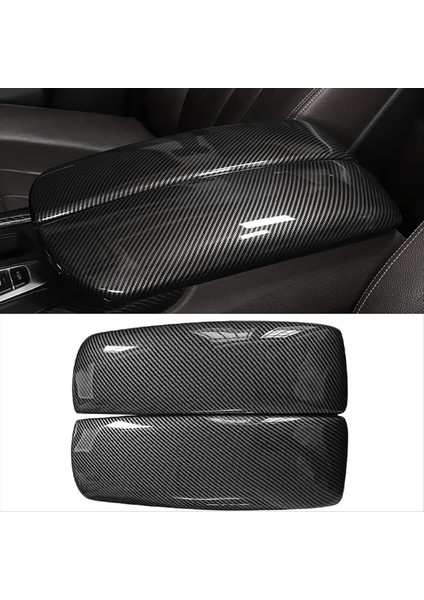 Araba Merkezi Konsolu Koltuk Kutusu Kapağı Koltuk Paneli Panel Panel Karbon Fiber Küplük Kılıfı Bmw X5 F15 X6 F16 (Yurt Dışından) modelleri