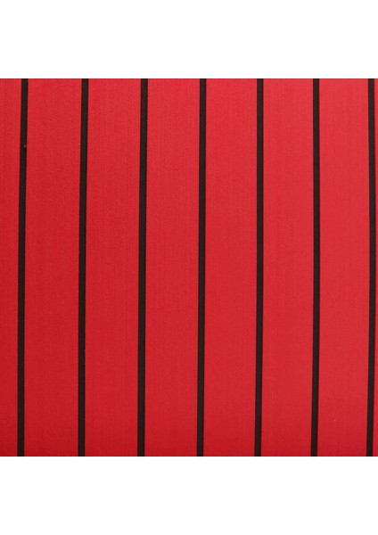 2x Kendinden Yapışkan Eva Köpük Tik Döşeme Yat Deniz Döşeme Sentetik Tekne Zemin Mat 2400X450X6MM Kırmızı (Yurt Dışından)