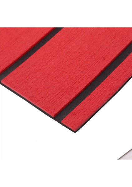 2x Kendinden Yapışkan Eva Köpük Tik Döşeme Yat Deniz Döşeme Sentetik Tekne Zemin Mat 2400X450X6MM Kırmızı (Yurt Dışından) fiyatları