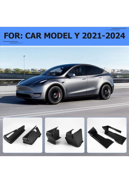 Tesla Model Y 21-24 Koltuk Köşesi Ön Koruma Altındaki Ön Arka Koltuk Slide Raylar Koruyucu Kapak Anti-Hickor Dekor Koruması (Yurt Dışından) indirimleri