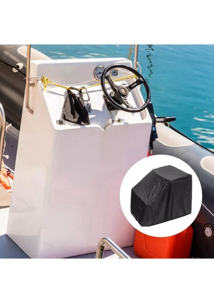 2pcs 46X40X45 Inç Tekne Kapağı Yat Tekne Merkezi Konsol Kapağı Mat Su Geçirmez Toz Geçirmez Anti-Uv Kuru Tekne Aksesuarları Tut (Yurt Dışından) indirimleri