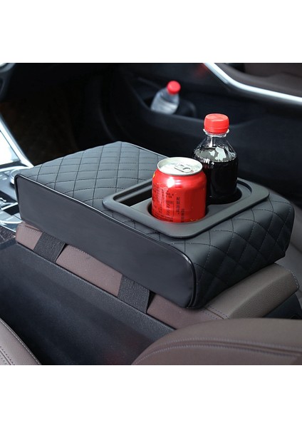 Otomatik Merkez Konsol Koltuk Yastığı Kupa Tutucu Köpük Araç Arabası Arşım Yastık Yastık Telefon Tutucu Çoğu Araba Için Depolama Çantası (Yurt Dışından) fırsatları