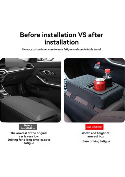 Otomatik Merkez Konsol Koltuk Yastığı Kupa Tutucu Köpük Araç Arabası Arşım Yastık Yastık Telefon Tutucu Çoğu Araba Için Depolama Çantası (Yurt Dışından) indirimleri