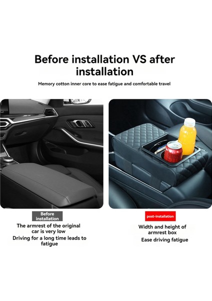 Araba Merkezi Konsol Kapak Bellek Köpük Araç Arabası Yastık Kol Dinlenme Kapak Araç Orta Konsol Kapakları (Yurt Dışından) fırsatları