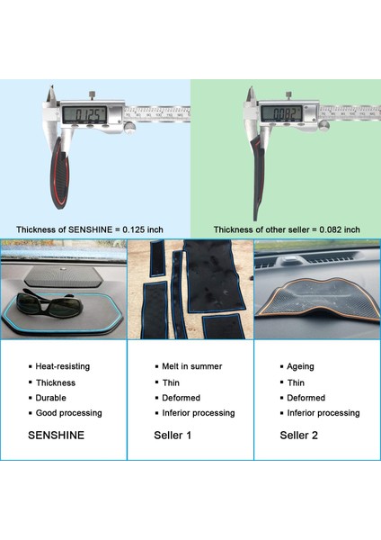 Toyota Tacoma Aksesuarları Için 2016-2021 Özel Liner Kupa Tutucu Konsol ve Kapı Cep Ekleri (Çift Kabin Siyah) (Yurt Dışından) indirimleri