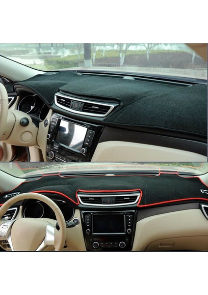 Siyah Araba Dash Mat Dashmat Gösterge Tablosu Kapak Ssangyong Kyron 2005 - 2015 Için Actyon 2005 - 2010 (Yurt Dışından) modelleri