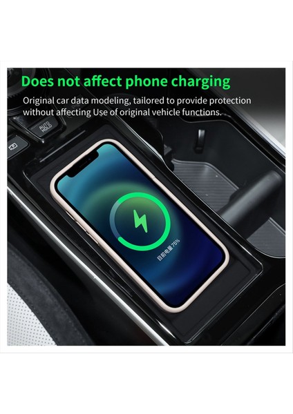Kıa Ev6 Araba Aksesuarları Için Araba Önleyici Ped Telefon Kablosuz Şarj Pedi (Sadece Mat) (Yurt Dışından) fırsatları