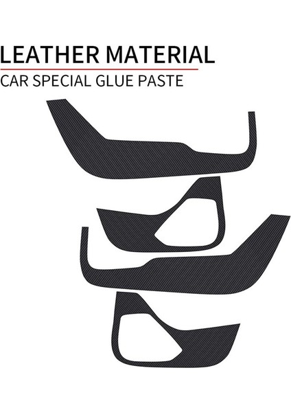 Araba Karbon Fiber Deri Kapı Koruyucu Ped Kapı Tahtası Anti-Tekme Ped Anti-Sert Ped Mat Kapak Mazda Cx-5 Cx5 2022+ (Yurt Dışından) indirimleri