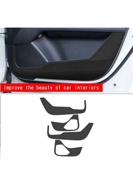 Araba Lychee Cilt Deri Kapı Koruyucu Pad Kapı Tahtası Mazda Cx-5 Cx5 2022+ Için Anti-Steril Pad Mat Kapağı (Yurt Dışından) modelleri