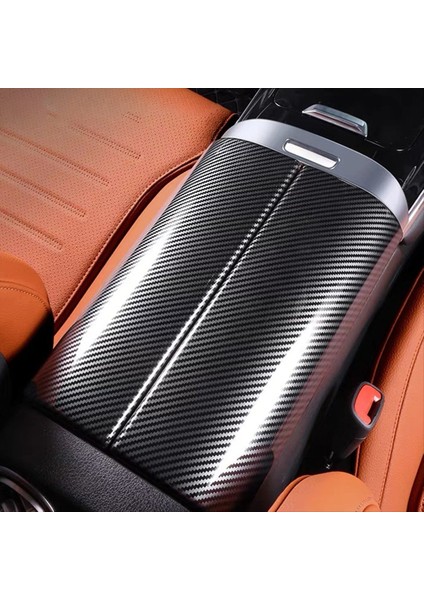 Araba Merkezi Konsol Kolçak Kutu Panel Trim Kapak Çıkartma Mercedes Benz C-Serisi W206 C200 C220 C260 22-24 X254 23-24 A (Yurt Dışından) indirimleri