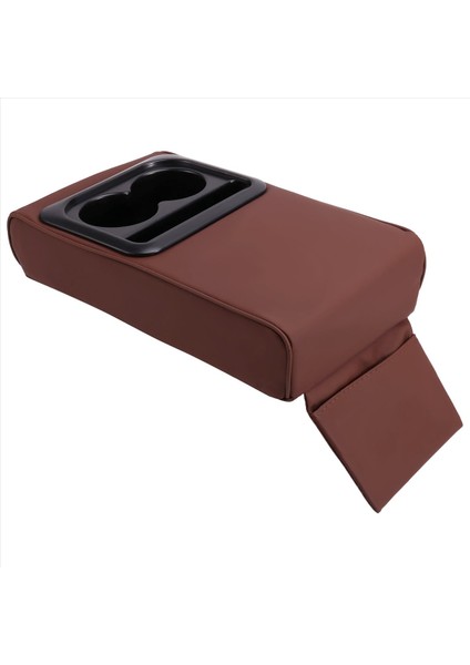 Araç Kol Dayama Kutusu Ped Yorgunluk Karşıtı Dirsek Destek Pedi Arka Koltuk Bardağı Tutucu Depolama ile Evrensel Merkezi Kolçak Ped Kahverengi (Yurt Dışından) modelleri