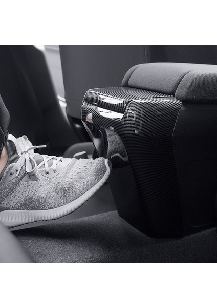 Karbon Fiber Araç Arka Arka Köşeli Kutu Anti-Hick Plaka Art Resim Paneli Trim Kapak Honda Civic 10TH 2016-2019 Koltuk Postası Kutusu Anti-Bick Trim (Yurt Dışından) indirimleri