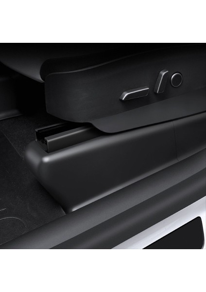 Tesla Model Y Modifikasyonu Için Koltuk Slayt Rayı Altında Her Şey Dahil Köşe Koruyucusu Altındaki Ön Köşe Koruyucusu (Yurt Dışından) modelleri