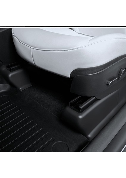 Tesla Model Y Modifikasyonu Için Koltuk Slayt Rayı Altında Her Şey Dahil Köşe Koruyucusu Altındaki Ön Köşe Koruyucusu (Yurt Dışından) indirimleri