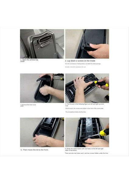 Toyota Camry Için 2012 -2017 Araba Mikrofiber Deri Konsol Kol Anuma Paneli Kapak Koruyucu Trim Bej (Yurt Dışından) fiyatları