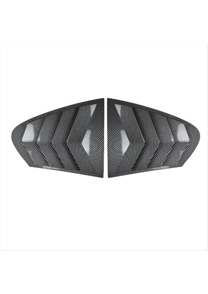 Araba Arka Pencere Kapağı Kapağı Döşeme Penceresi Panjur Panosu Yan Havalandırması Bmw 5 Serisi F10 525I 530I 2011-2017 Karbon Fiber (Yurt Dışından)