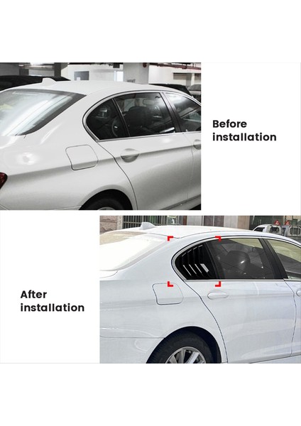 Araba Arka Pencere Kapağı Kapağı Döşeme Penceresi Panjur Panosu Yan Havalandırması Bmw 5 Serisi F10 525I 530I 2011-2017 Karbon Fiber (Yurt Dışından) fiyatları