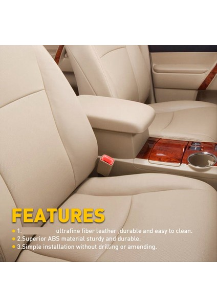 Toyota Highlander Için Tabansız Merkez Konsol Koltuk Kapağı Kapağı 2008-2013 58905-0E040-B0 58905-0E040-E0 (Yurt Dışından) indirimleri