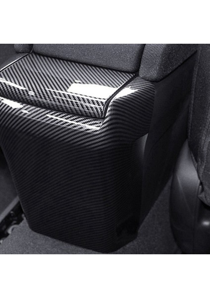 2x Karbon Fiber Araç Arka Arka Emme Kutusu Honda Civic 10TH 2016-2019 Için Anti-Bick Plaka Art Tabanı Panel Trim Kapağı (Yurt Dışından) indirimleri