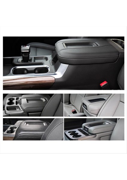 Merkez Konsol Konsolu Koltuk Kapağı Chevy Silverado Gmc Sierra 2019-2025 Yukon Tahoe Banliyö 2021-2025 Koltuk Kökeleri Kapak (Yurt Dışından) fırsatları