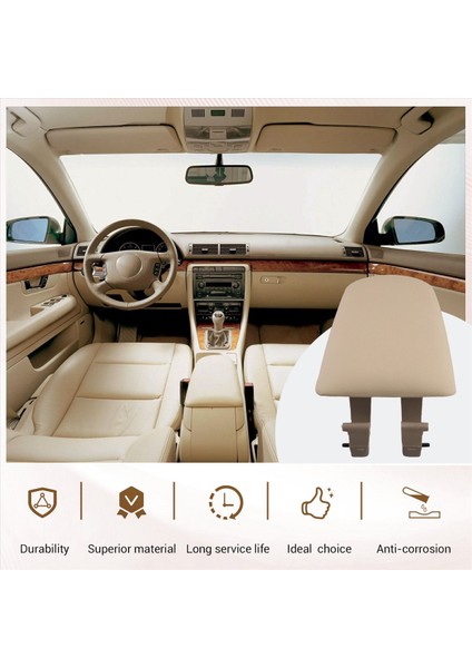 Araba Merkezi Konsolu Koltuk Kapağı Kapağı 8e0 864 245 E 8E0864245E Audi A4 B6 B7 2001-2008 4 Kapılı (Yurt Dışından) fırsatları