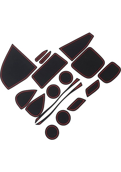 Toyota Yaris Cross 2021 2022 Aksesuarlar Için 17 Adet Kapı Yuvası Pedi Içi Kaymaz Önleyici Anti Bardak Tutucu Ekler (Yurt Dışından) indirimleri