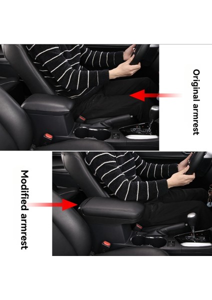 Araba Merkezi Konsolu Koltuk Kutusu Kapağı Toyota Corolla 2019-2021 Için Pad Kutusu Koruma Kapağı Uzatma (Yurt Dışından) fiyatları