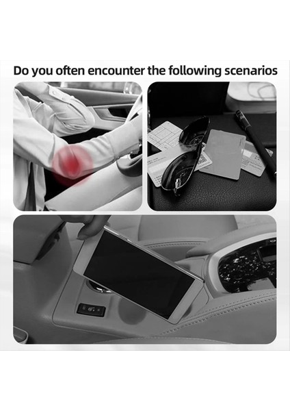 Evrensel Araba Kol Destek Kutusu Otomatik Dönem Dekorasyon Organizatör Depolama Konteyner Çerçeve Destek Aksesuarları (Yurt Dışından) fırsatları