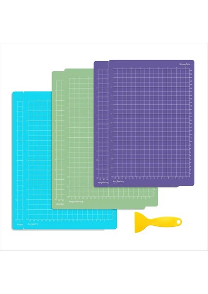 Cricut Joy Xtra Için Kesme Matı (Standardgrip Stronggrip Lightgrip) 12 x 8 5inch Yapışkan Kesme Paspasları (6 Paket) (Yurt Dışından)