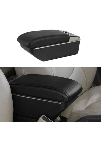 Hyundai Solaris Için Kol Dayama Kutusu Için Hyundai Accent Için Rb Solaris Verna 2011-2016 Araba Kol Dayama Depolama Kutusu Siyah Hat (Yurt Dışından) fiyatları