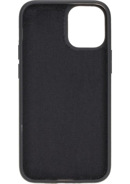 Apple iPhone 12 Mini Uyumlu Deri Arka Kapak Rst1 Siyah modelleri