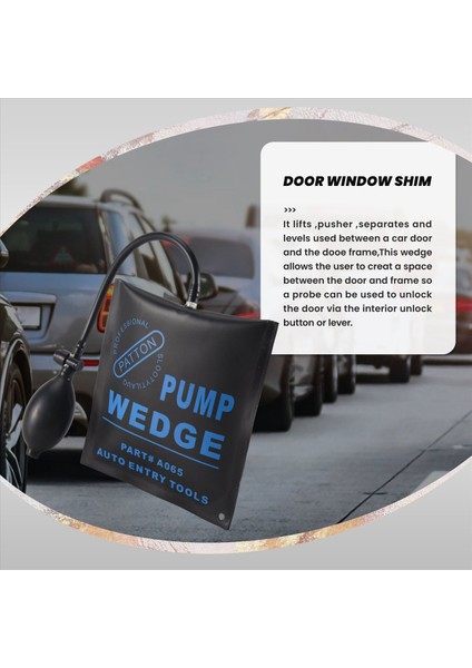 Araba Hava Pompası Şişirilebilir El Pompası Araç Kapısı Penceresi Şim Giriş Açık Araç Kiti (Yurt Dışından) fırsatları