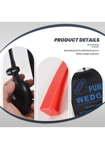 Araba Hava Pompası Şişirilebilir El Pompası Araç Kapısı Penceresi Şim Giriş Açık Araç Kiti (Yurt Dışından) indirimleri