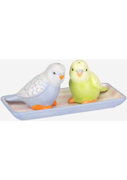 Painted Table Mavi Seramik Tuzluk ve Biberlik 15,5x6,5x7 cm fırsatları