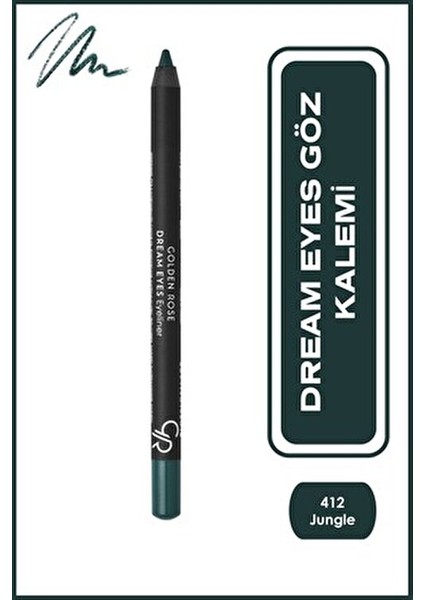 Dream Eyes Göz Kalemi No: 412 8691190142124 Yumuşak Uçlu Etkili Renkli Kalem fiyatları