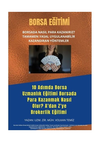 10 Adımda Borsa Uzmanlık Eğitimi Borsada Para Kazanmak Nasıl Olur Adan Zye Brokerlik Eğitimi