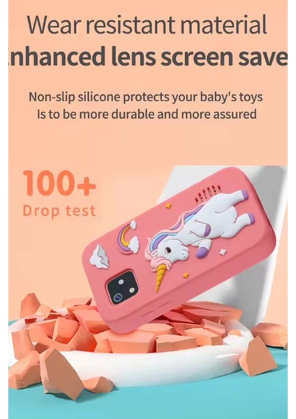 Telefon Modelli Çocuk Dijital Fotoğraf Makinası Çift Kameralı Dokunmatik Ekran 2.0 Ekran indirimleri