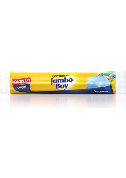 Çöp Torbası Jumbo Boy 7'li 4 Adet
