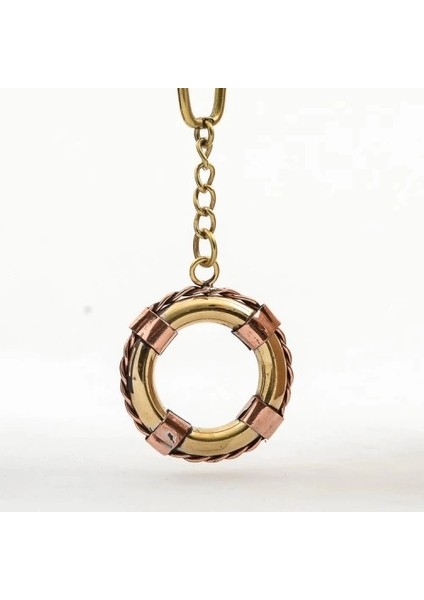 Pirinç Anahtarlık Model 5