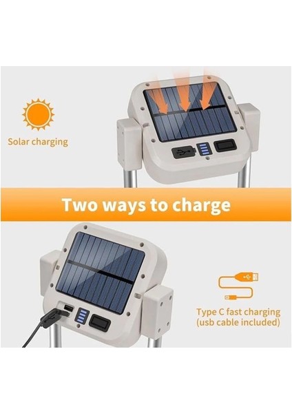 Katlanabilir Kamp Lambası Çok Işlevli Ultra Güçlü 4 Modlu Aydınlatma modelleri