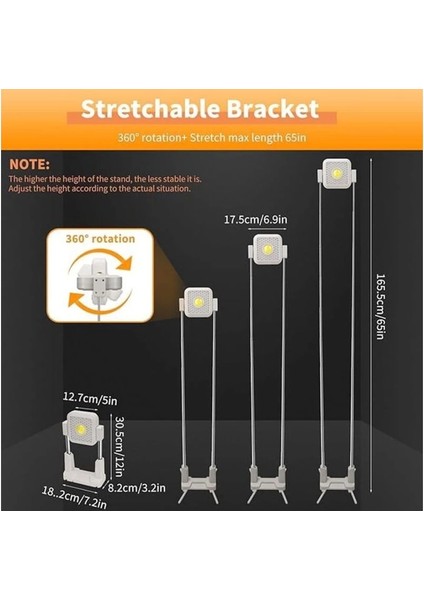 Katlanabilir Kamp Lambası Çok Işlevli Ultra Güçlü 4 Modlu Aydınlatma fırsatları