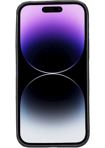 Apple iPhone 14 Pro Max Uyumlu Deri Arka Kapak Rock Rst1 fırsatları