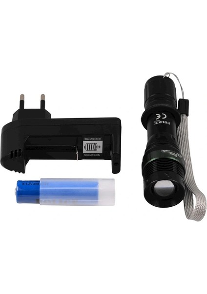 Police Ps-25 Cree Q5 Power LED Zoomlu Şarjlı El Feneri ( Lisinya ) modelleri