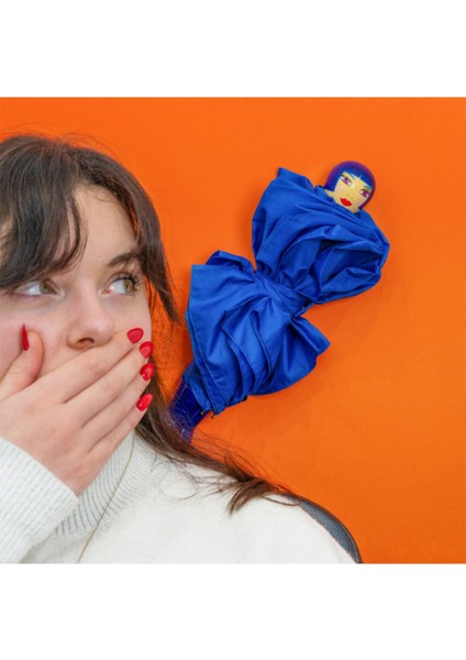 Rain Parade - Katlanabilir Şemsiye - Mavi fiyatları