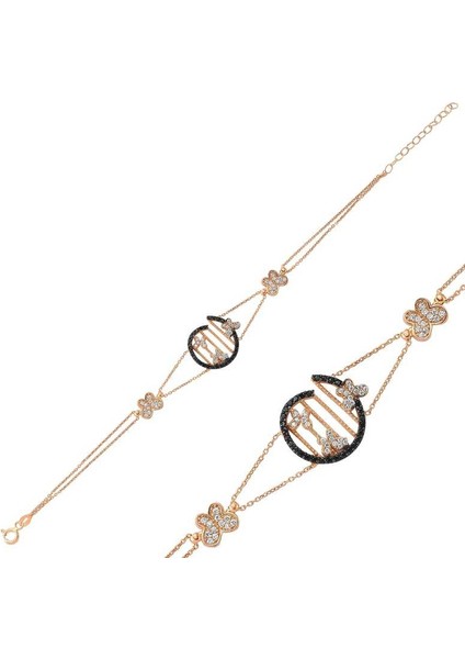 925 Ayar Gümüş Rose Bileklik BR0460280 (972972) fiyatları