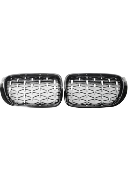 Araba Ön Böbrek Izgarası Ön Kaput Izgara Örgü Izgara 51117338571 51117338572 Bmw X3 F25 X4 F26 2014-2017, B (Yurt Dışından)
