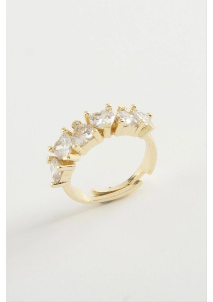 Ieg Kalp Zirkon Taşlı Yüzük