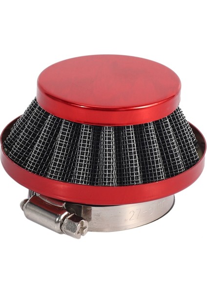 Motosiklet Universal 35MM Hava Filtresi 47/49CC Cep Bisiklet Mini Kir Bisiklet Karbüratör Arayüzü Hava Filtresi Kırmızı (Yurt Dışından)